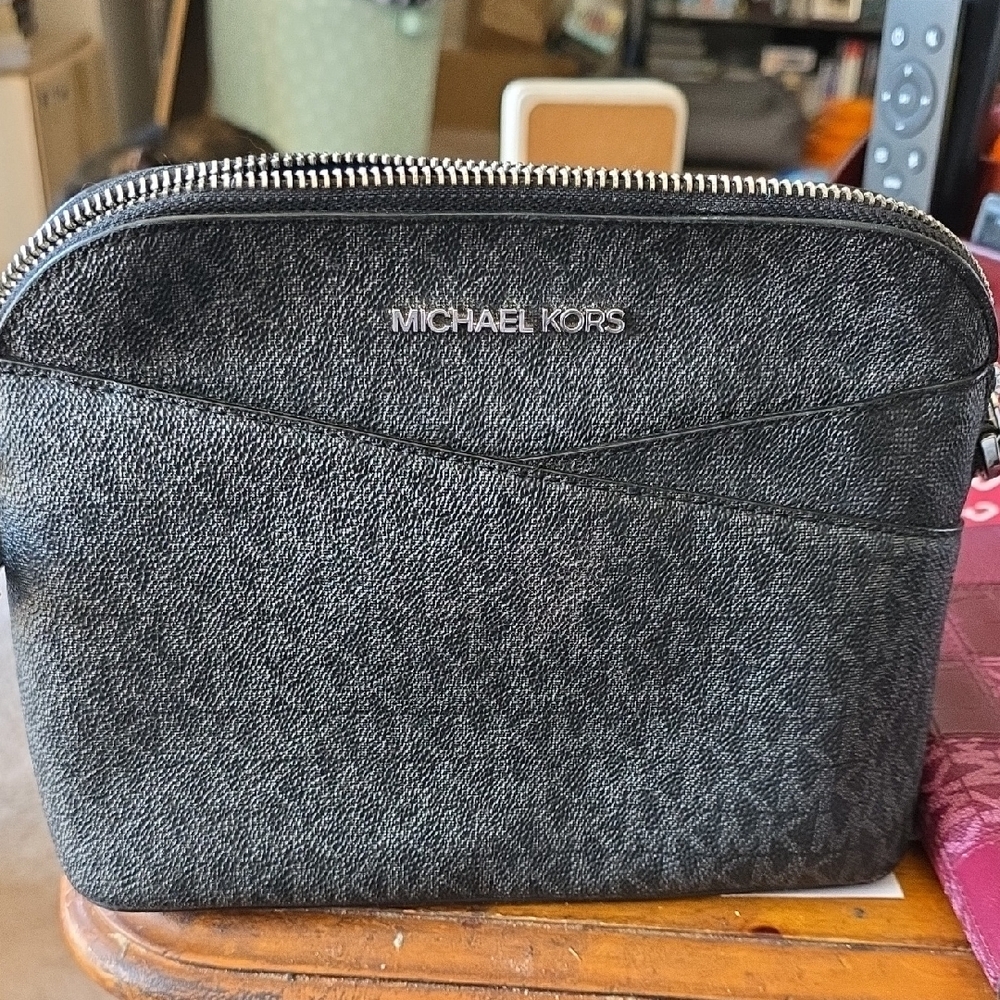 Michael Kors Gray Toiletry Bag for Men
